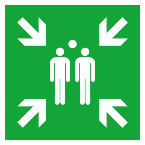 Panneau de sortie de secours issue de secours