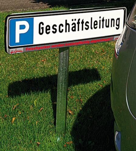 Panneau combiné défense de s'arrêter