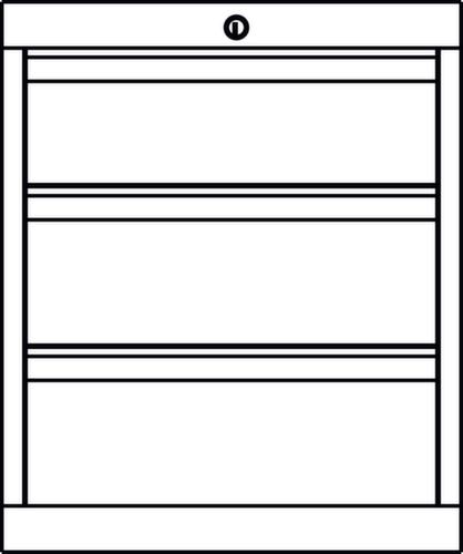 PAVOY Armoire à tiroirs Basis Plus