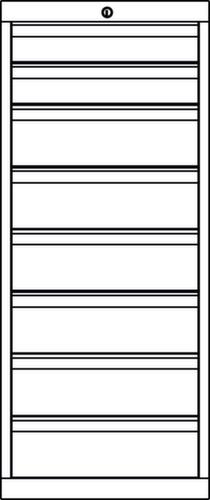 PAVOY Armoire à tiroirs Basis Plus, 8 tiroir(s)