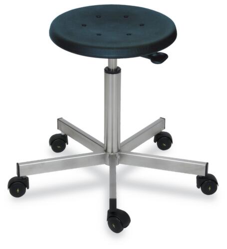 Tabouret en acier inoxydable