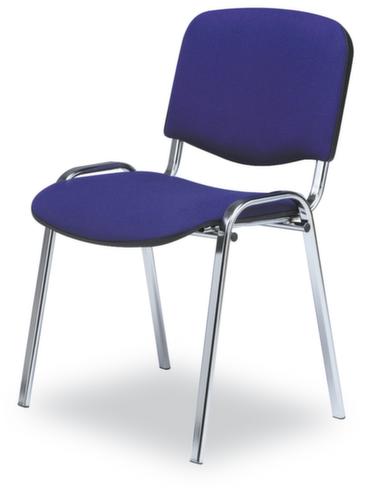 Nowy Styl Chaise polyvalente avec dossier capitonné, assise tissu (100 % polyoléfine), bleu