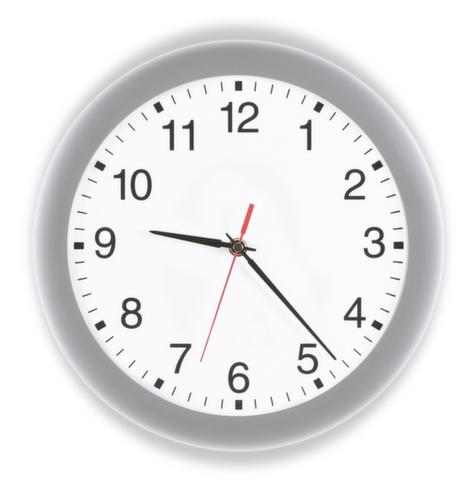 PEWETA Horloge murale Ø 300 mm, avec chiffres arabes, Ø 300 mm