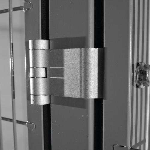 TROAX Grille de protection de machine avec grosseur de la maille 100x20 mm