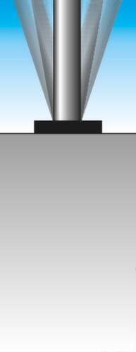 Poteau en acier inoxydable