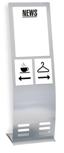 Présentoir, hauteur x largeur x profondeur 1650 x 520 x 460 mm