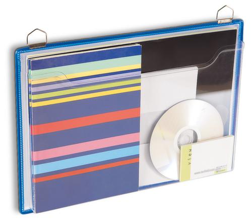 dJois Pochette pour brochure suspendue, DIN A4, cadre avec œillets métalliques