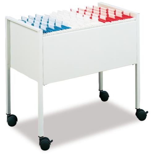 Durable Chariot dossiers suspendus Economy avec couvercle