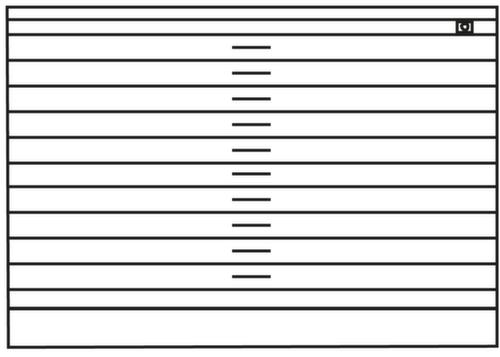 C+P Armoire de rangement à plat, hauteur x largeur x profondeur 760 x 1350 x 960 mm