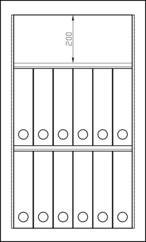 Format Tresorbau Armoire triple protection avec niveau de sécurité VdS 2