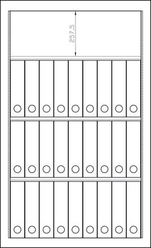 Format Tresorbau Armoire triple protection avec niveau de sécurité VdS 2