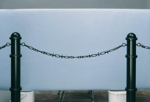 Les yeux en chaîne pour potelet de style