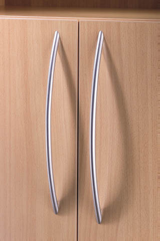 Porte à double battant Terra Nova pour rayonnage de bureau, hauteur x largeur 1144 x 800 mm