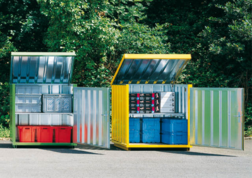 Säbu Box de stockage avec toit relevable