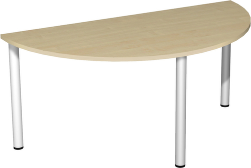 Gera Table de conférence Basis, largeur x profondeur 1600 x 800 mm, panneau érable