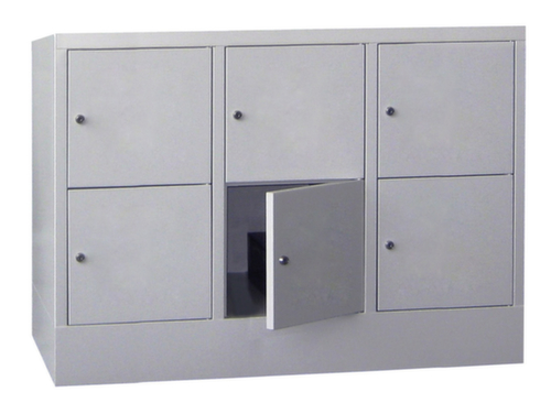 PAVOY armoire multicases Basis, 6 compartiments