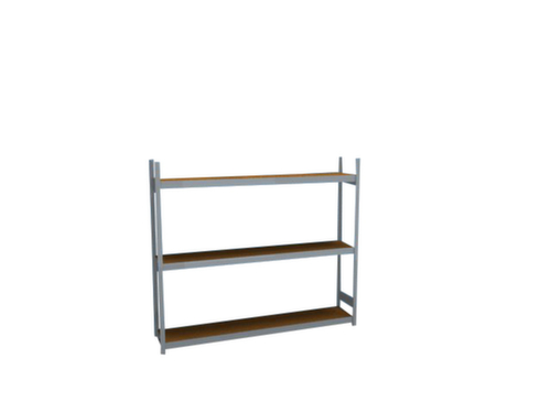 hofe Rayonnage grande largeur avec tablettes en bois