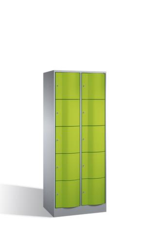 C+P armoire multicases Resisto, 10 compartiments