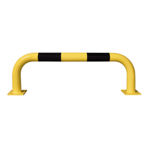Moravia Arceau de protection BLACK BULL tube d'acier Ø 76 mm, hauteur x largeur 350 x 1000 mm