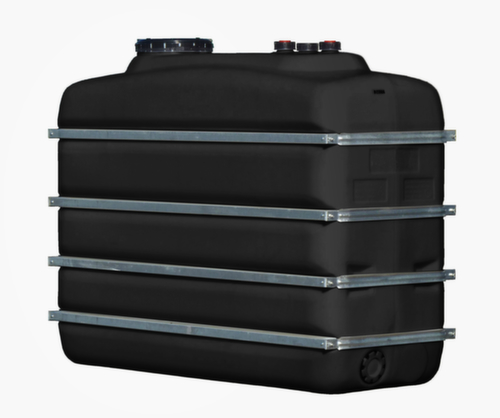 Réservoir peu encombrant en polyéthylène