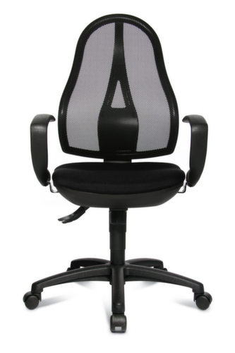 Topstar Siège de bureau pivotant OPEN POINT SY avec dossier maille, Dossier maille, noir
