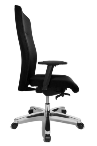 Topstar Siège de bureau pivotant Big Star 20 charge max. 150 kg, noir