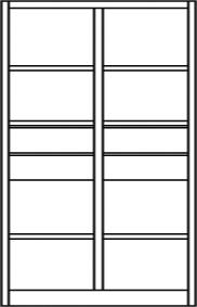 C+P Armoire modulable ERGO, largeur 1200 mm