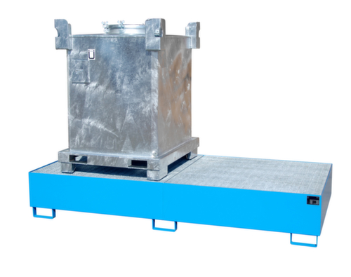 Bauer Bac de rétention pour IBC,pour 2 x IBC