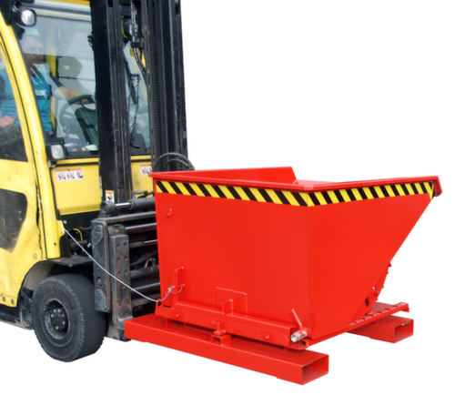 Benne basculante copeaux 3 côtés