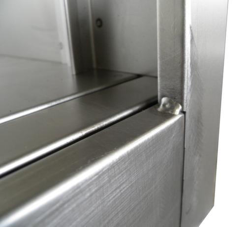 PAVOY Armoire à portes coulissantes Basis gris clair