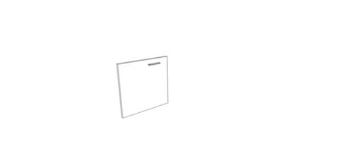 Quadrifoglio Porte battante butée à gauche pour panneau de séparation