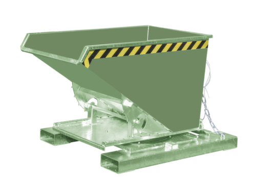 Benne basculante copeaux 3 côtés