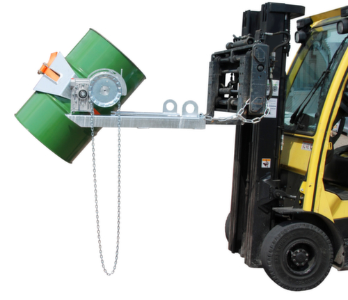 Bauer Basculeur de fûts pour fûts en acier et en plastique