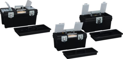 Allit Boîte à outils McPlus Promo S 16 en PP noir