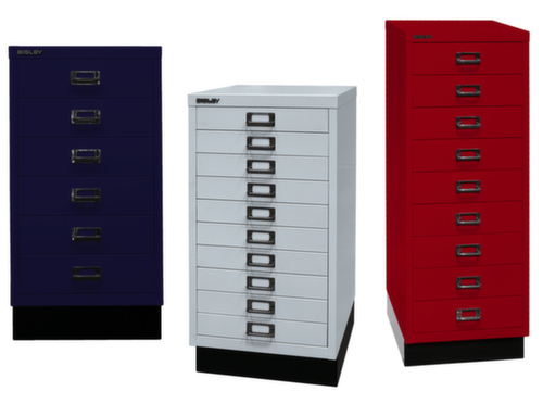 Bisley Armoire à tiroirs convient pour DIN A3