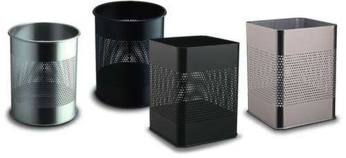 Durable Corbeille à papier avec perforations décoratives