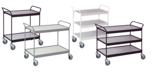 Chariot à étagères force 150 kg