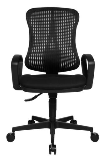 Topstar Siège de bureau pivotant HEAD POINT SY, Dossier maille, noir