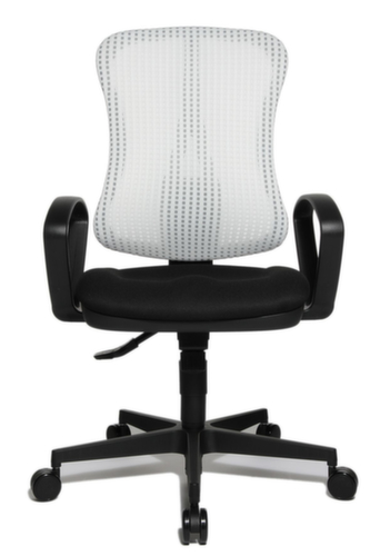 Topstar Siège de bureau pivotant HEAD POINT SY, Dossier maille, noir