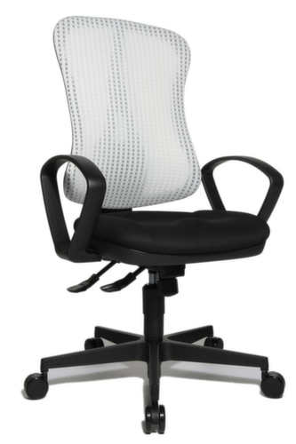 Topstar Siège de bureau pivotant HEAD POINT SY, Dossier maille, noir