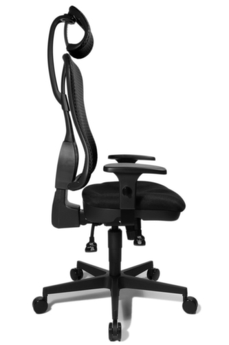 Topstar Siège de bureau pivotant HEAD POINT SY, Dossier maille, noir