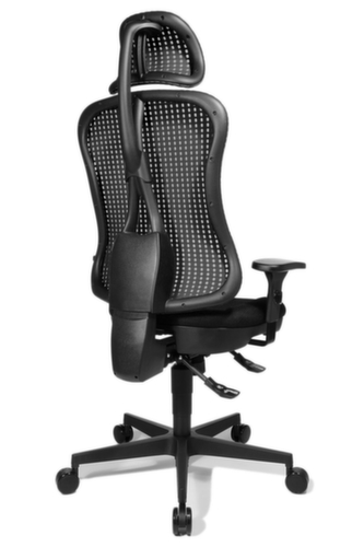 Topstar Siège de bureau pivotant HEAD POINT SY, Dossier maille, noir
