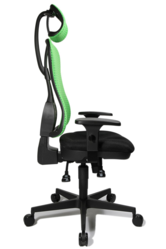 Topstar Siège de bureau pivotant HEAD POINT SY, Dossier maille, noir