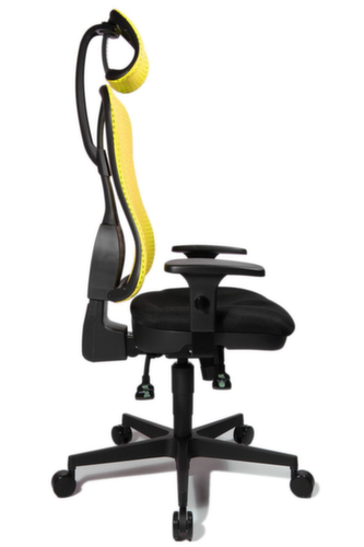 Topstar Siège de bureau pivotant HEAD POINT SY, Dossier maille, noir