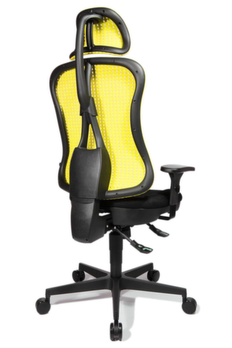Topstar Siège de bureau pivotant HEAD POINT SY, Dossier maille, noir