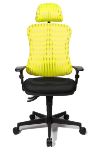 Topstar Siège de bureau pivotant HEAD POINT SY, Dossier maille, noir