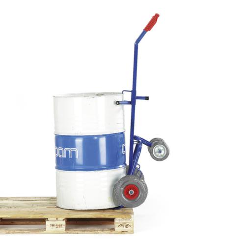 Rollcart Diable à fûts pour fûts de 200 litres avec bord