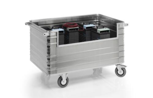 Gmöhling Chariot conteneur aluminium