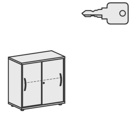 Gera Armoire à portes coulissantes Milano