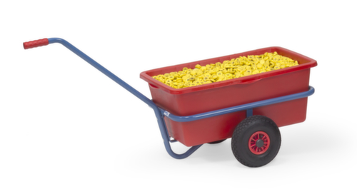 fetra Chariot à main avec rembourrage artificiel amovible, force 200 kg, plateau longueur x largeur 700 x 700 mm